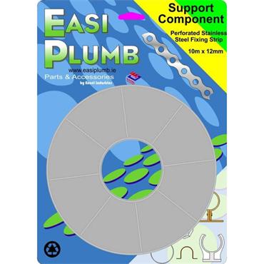Easiplumb 10m Roll Galvanised Fixing Band