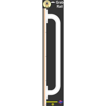Easiplumb Assist 18" White Safety Grab Rail