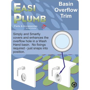 Easiplumb Basin Overflow Trim