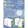 Easiplumb Basin Overflow Trim