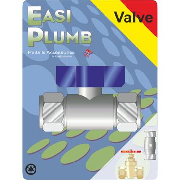 Easiplumb 3/4"CxC  Isolation Valve(Lever Operated)