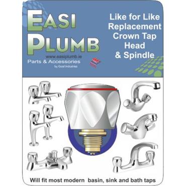 Easiplumb Single Replacement Crown Tap Head & Spindle only