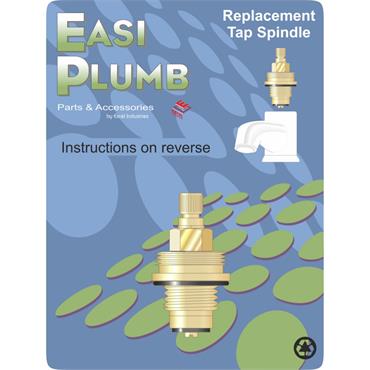 Easiplumb Single 1/2" Brass Replacement Spindle only