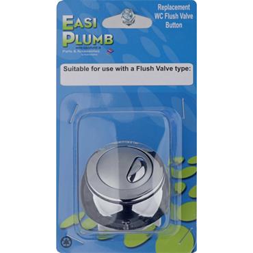 Easiplumb Replacement WC Flush Valve Button ( Siamp Optima 50 )(SIA50FB)