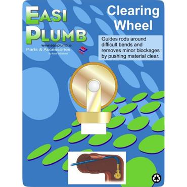 Easiplumb Sewer Rod Clearing Wheel