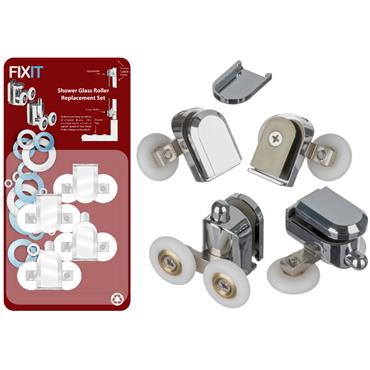 Easiplumb Shower Glass Roller Replacement Set