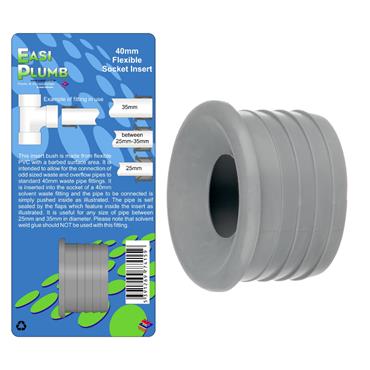 Easiplumb 40mm Flexible Socket Insert