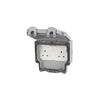 Safeline Outdoor Double Socket With Switch 13Amp EL2291