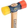 Estwing 12oz Double Face Soft Hammer Yellow/Red EDFH12