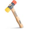 Estwing 12oz Double Face Soft Hammer Yellow/Red EDFH12