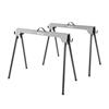 Evolution Metal Saw Horse With Folding Legs 500kg Max Load (Twin-Pack)