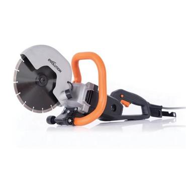Evolution R230DCT 230mm 9" Electric Disc Cutter With Diamond Blade 240V