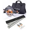 Evolution R185CCSX+ 1600W 185mm Track 220v Circular Saw & Rail Kit