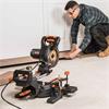 Evolution R185SMS+ 185mm Multi-Material Sliding Compound Mitre Saw 230V