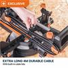Evolution R255SMS-DB+ 255mm Double Bevel Sliding Mitre Saw 110V and 28T TCT Multi-Material Blade