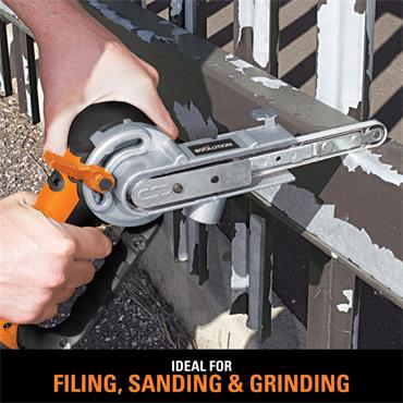 Evolution 400w Electric Thin Belt Sander Power File 230v With 3 Sanding Belts 062-0001