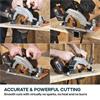 Evolution R165CCS-LI 165mm Circular Saw 18v Li-Ion EXT Inc Multi-Material Blade (1 x 4Ah)