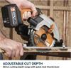 Evolution R165CCS-LI 165mm Circular Saw 18v Li-Ion EXT Inc Multi-Material Blade (1 x 4Ah)