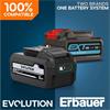 Evolution R165CCS-LI 165mm Circular Saw 18v Li-Ion EXT Inc Multi-Material Blade (1 x 4Ah)
