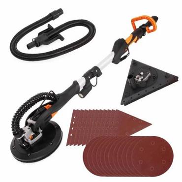 Evolution R225DWS-T 710W Telescopic Dry Wall Sander With Dual Heads 230V