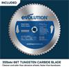 Evolution S355CPSL 355mm Metal Cutting Chop Saw with TCT Mild Steel Blade