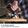 Evolution R185CCS-LI 185mm Li-Ion EXT 18v Brushless Circular Saw (Bare Unit)