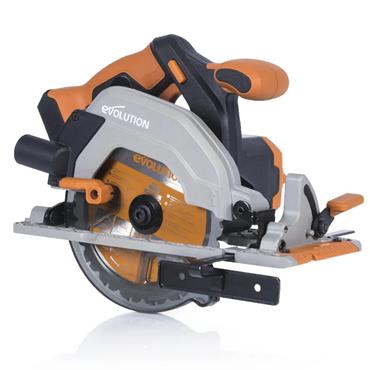 Evolution R185CCX-Li 18v 185mm Track Compatible Brushless Circ Saw (Bare Unit)