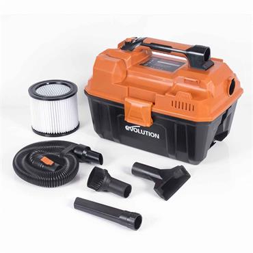 Evolution R11VAC-LI Wet And Dry Workshop Vacuum 18v Li-Ion EXT (Bare Unit)