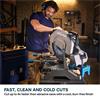 Evolution S355MCS-G2 355mm Metal Cutting Mitre Chop Saw with EVOMAX 80T Cermet Long-Life Blade