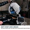 Evolution S355MCS-G2 355mm Metal Cutting Mitre Chop Saw with EVOMAX 80T Cermet Long-Life Blade