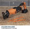 Evolution R150RCP-LI 18V Reciprocating Saw Li-Ion EXT With 2 Blades (Bare Unit)