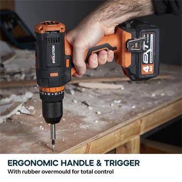 Evolution R13CMB-LI Combi Drill Driver 18v Li-Ion EXT (1 x 4Ah)
