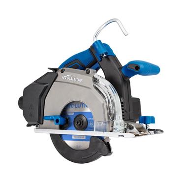 Evolution S165CCS-Li 165mm Cordless Circular Saw with Thin Kerf Blade 58mm Cut Depth(Bare Unit)
