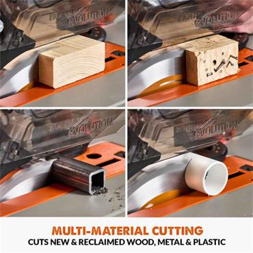 Evolution R255TBL 255mm Multi-Material Table Saw 230v