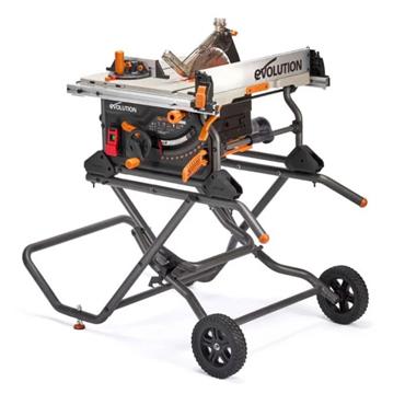 Evolution R255TBLX+ 255mm Multi-Material Table Saw 230v (Comes With Stand)