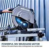 Evolution S355CPS-Li 36v Brushless 355mm Metal Cutting Chop Saw & EvoMax Blade (Bare Unit)