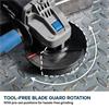 Evolution S125AGR-Li 125mm (5") Cordless Angle Grinder 18V Brushless (Bare Unit)