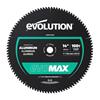 Evolution A355TCT-100CSMAX Evomax 355mm 100 Tooth Cermet Carbide  Heavy Duty Aluminium Blade