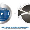 Evolution M210TCT-50CS 210mm Mild Steel Cutting 50T TCT Circular Saw Blade