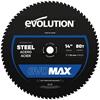 Evolution M355CMT-80CSMAX Evomax 355mm 80 Tooth Cermet Carbide  Heavy Duty Mild Steel Blade