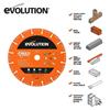 Evolution MD230SEG-CS 230mm Heavy Duty Multi Material Diamond Disc