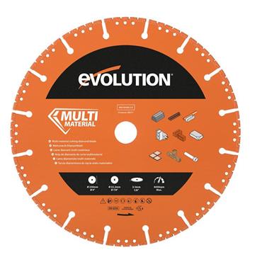 Evolution MD230SEG-CS 230mm Heavy Duty Multi Material Diamond Disc