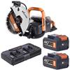 Evolution R260DCT-Li 18v 260mm Disc Cutter With Auto Water-Fed Kit (2x5Ah)