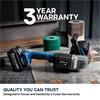 Evolution S120SCT-Li 18V Cordless Surface Conditioning Tool with Brushless Motor(2x5Ah)