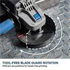 Evolution S125AGR-Li 125mm (5") Cordless Angle Grinder 18V(2x5Ah)