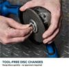 Evolution S125AGR-Li 125mm (5") Cordless Angle Grinder 18V(2x5Ah)