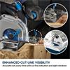 Evolution S165CCS-Li 165mm Cordless Metal Cutting Circular Saw with Thin Kerf Blade(2x5Ah)