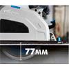 Evolution S210CCS 210mm Heavy Duty Metal Cutting Circular Saw with 210mm Mild Steel Blade 1800W
