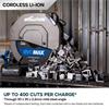 Evolution S355CPS-Li Cordless 355mm Metal Cutting Chop Saw with 36V(2x8Ah)