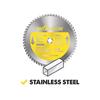 Evolution S355TCT-90CS 355mm Stainless Steel Cutting 90T Chop Saw Blade